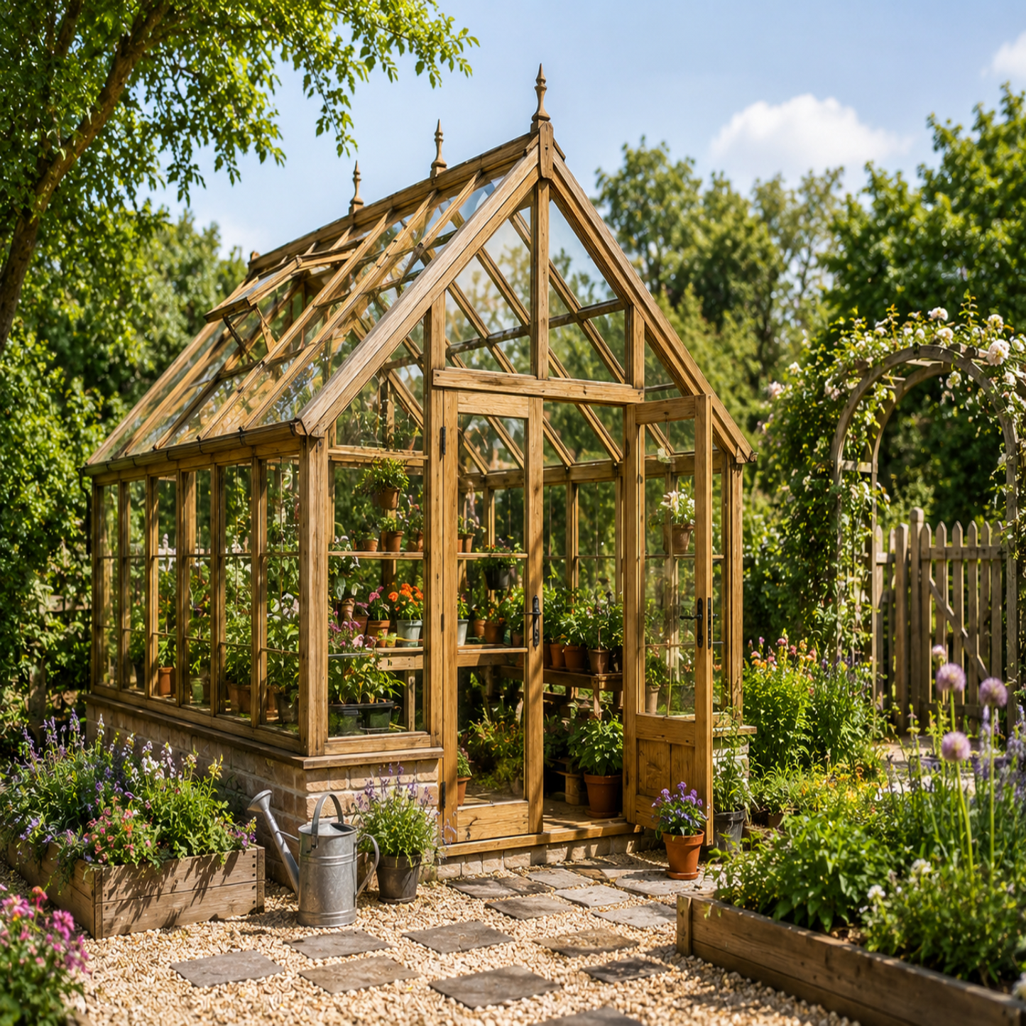 Cedar Greenhouse by Verdant