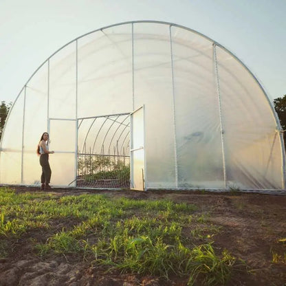Round 30' High Tunnel Greenhouse Kit