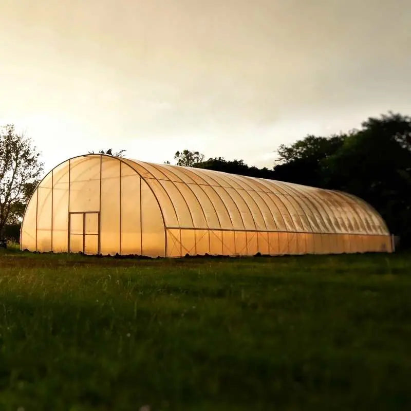 Round 30' High Tunnel Greenhouse Kit