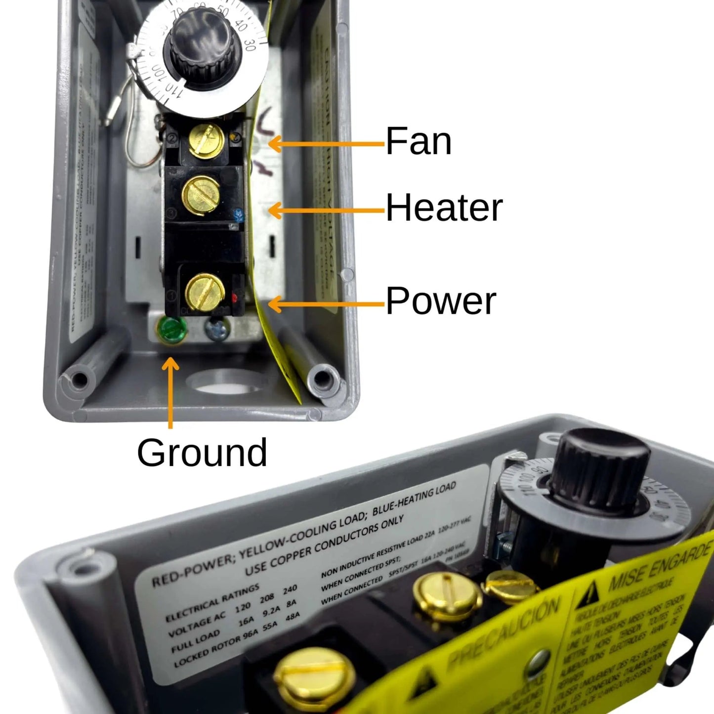 Greenhouse Fan Thermostat