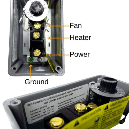 Greenhouse Fan Thermostat