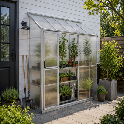 Aspire Lean-To Greenhouse by Verdant