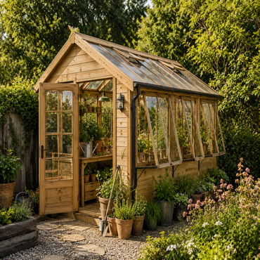 Shed Greenhouse by Verdant