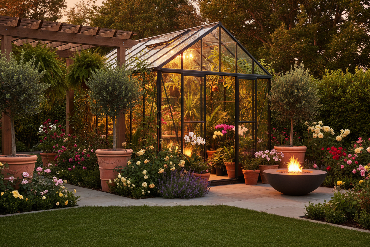 Evening Gathering - Greenery Focus