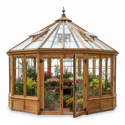 Illuminus Octagonal Greenhouse by Verdant