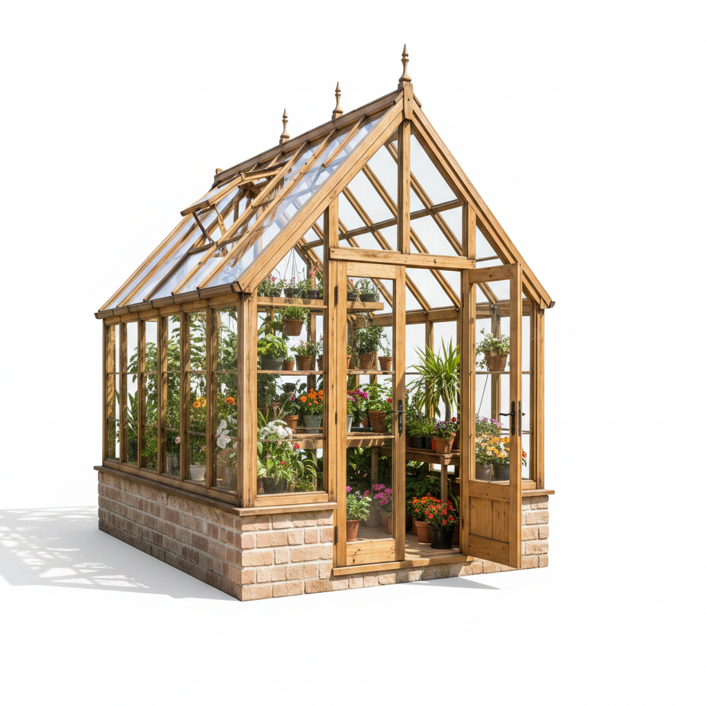 Cedar Greenhouse by Verdant