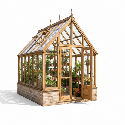 Cedar Greenhouse by Verdant